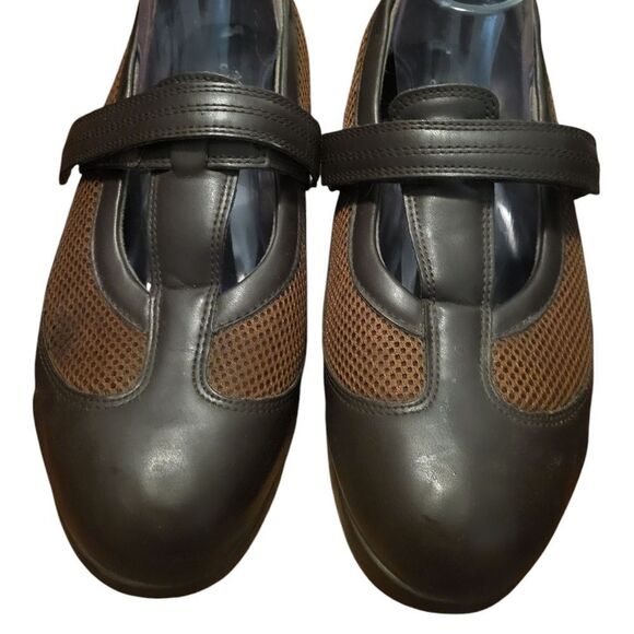 Drew Desiree - Brown Calf/Brown Nubuck Women Shoe, Size 9.5W - Picture 4 of 12